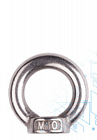 Рым-гайка М10 нержавеющая сталь (AISI 304) DIN 582